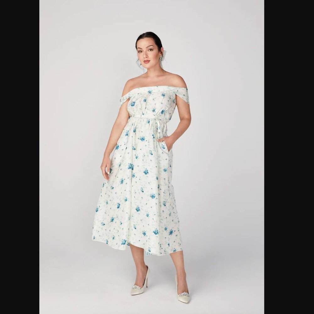 *SOLD* Brock Collection Davi // Bridal Designer Floral Dress NWT // SIZE 12